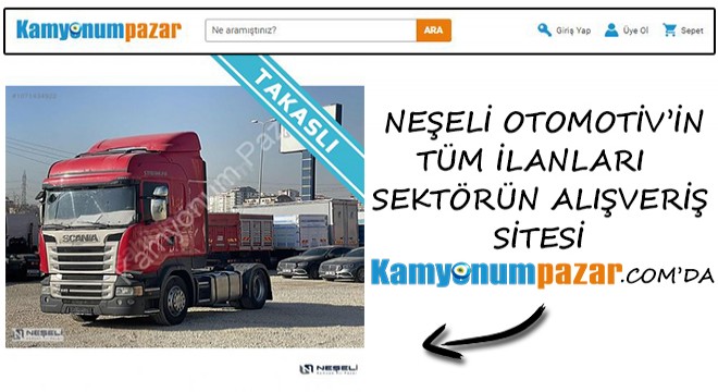 Neşeli Otomotiv in Tüm İlanları Sektörün Alışveriş Sitesi Kamyonumpazar.com da