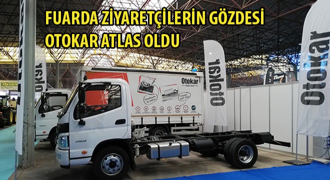 Otokar Atlas, Sakarya Tarım Hayvancılık Makinaları Teknolojileri ve Yem Fuarı’nın gözdesi oldu