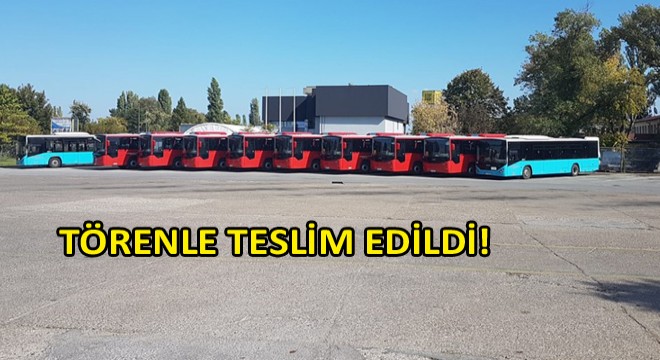 Otokar, Siparişini Aldığı 10 Adet Kent Otobüsünü Sırbistan’a Teslim Etti