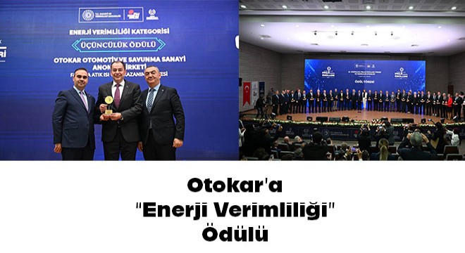 Otokar’a  Enerji Verimliliği  Ödülü