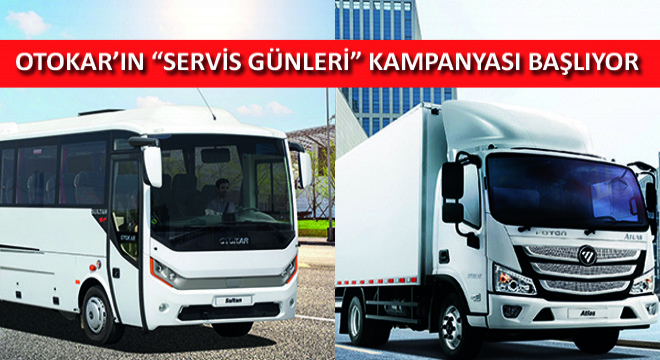 Otokar’ın Servis Günleri Kampanyası Başlıyor