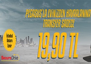 Pegasus, 3 Büyük Şehirde 19.90 TL’ye Havaalanı ile Şehir Merkezi Arasında Transfer Hizmeti Sunmaya Başladı