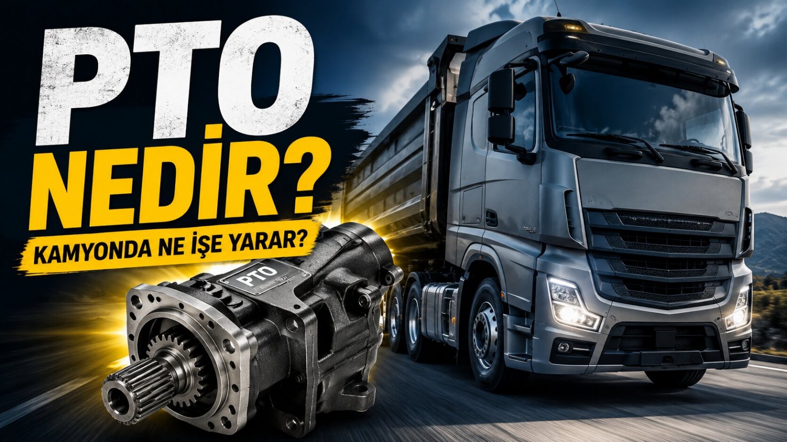 PTO Nedir? Kamyonda Ne İşe Yarar, Nasıl Çalışır ve Sorunları Nasıl Anlaşılır?
