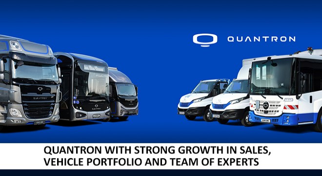 QUANTRON With Strong Growth in Sales, Vehicle Portfolio and Team of Experts