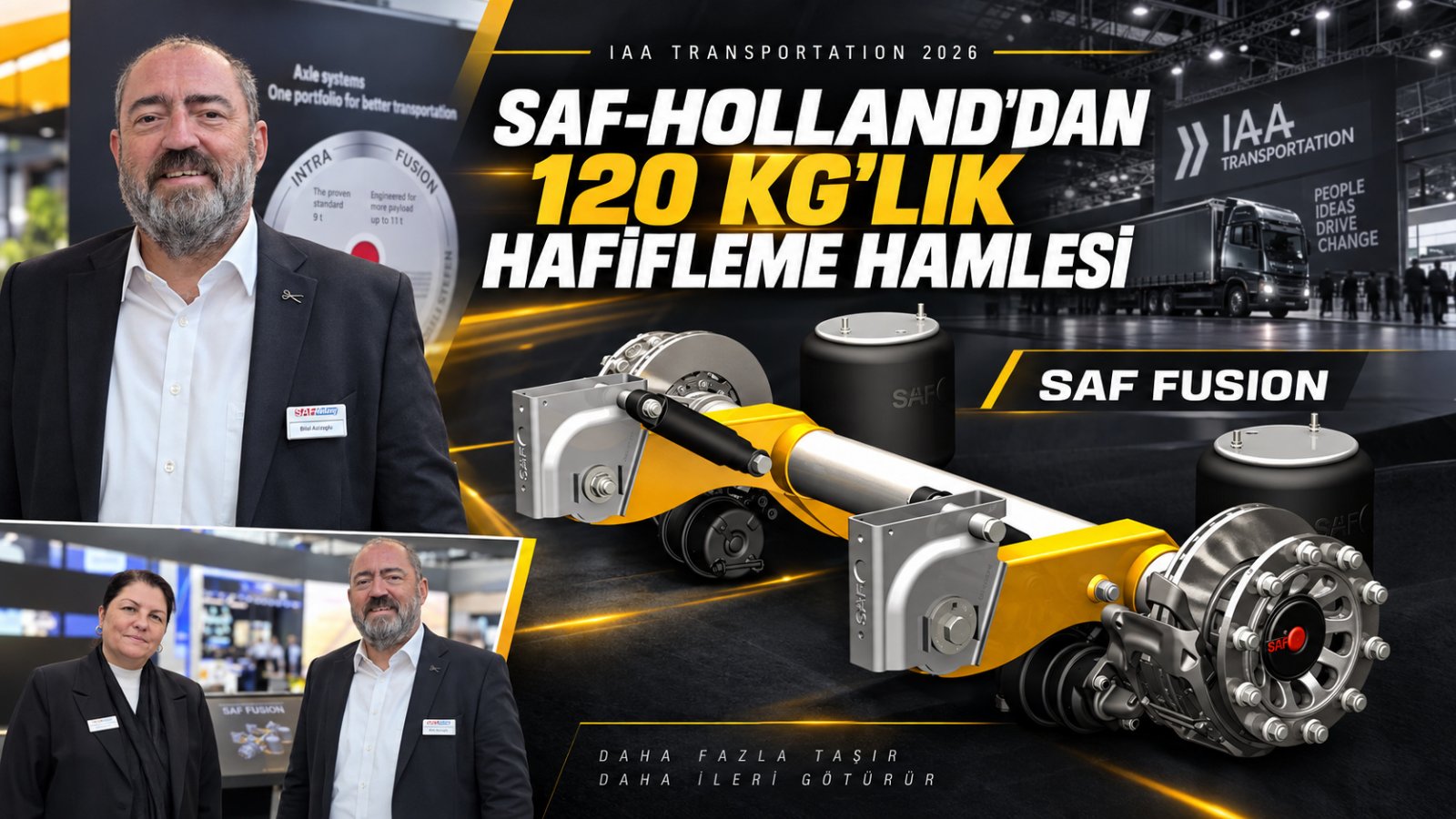 SAF-HOLLAND’dan Treylerde 120 Kilogramlık Büyük Hamle