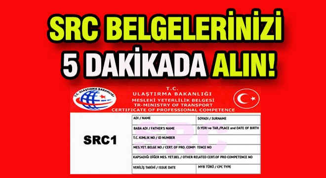 SRC Belgenizi 5 Dakikada Alın