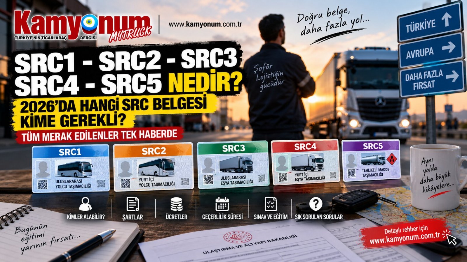 SRC1, SRC2, SRC3, SRC4 ve SRC5 Nedir? 2026’da Hangi SRC Belgesi Kime Gerekli?