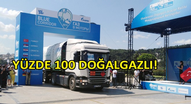 Scania, Mavi Koridor Rallisi’ne CNG’li Modeli ile katıldı!