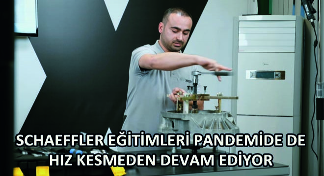 Schaeffler Eğitimleri Pandemide de Hız Kesmeden Devam Ediyor