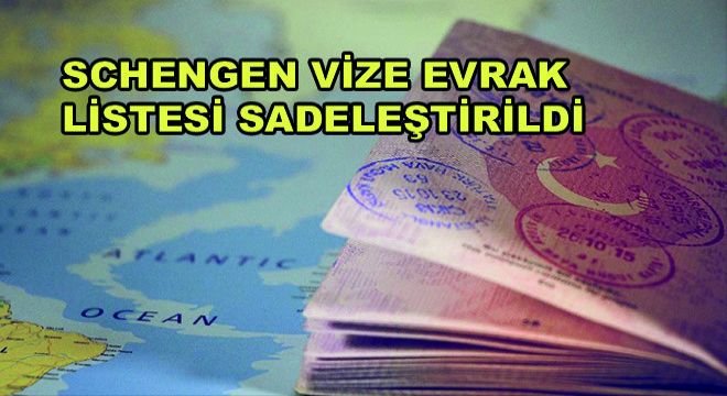 Schengen Vize Evrak Listesi Sadeleştirildi