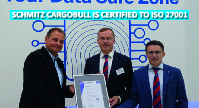 Schmitz Cargobull is Certified to ISO 27001