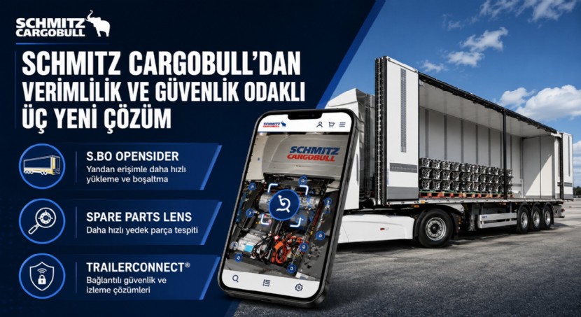 Schmitz Cargobull’dan Verimlilik ve Güvenlik Odaklı Üç Yeni Çözüm