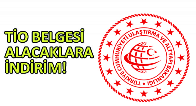 TİO Belgesi Alacaklara İndirim