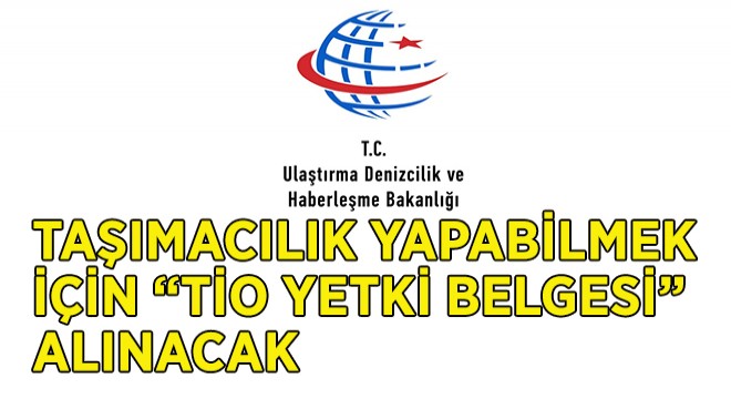 Taşıma Organizatörlüğü İçin Yetki Belgesi