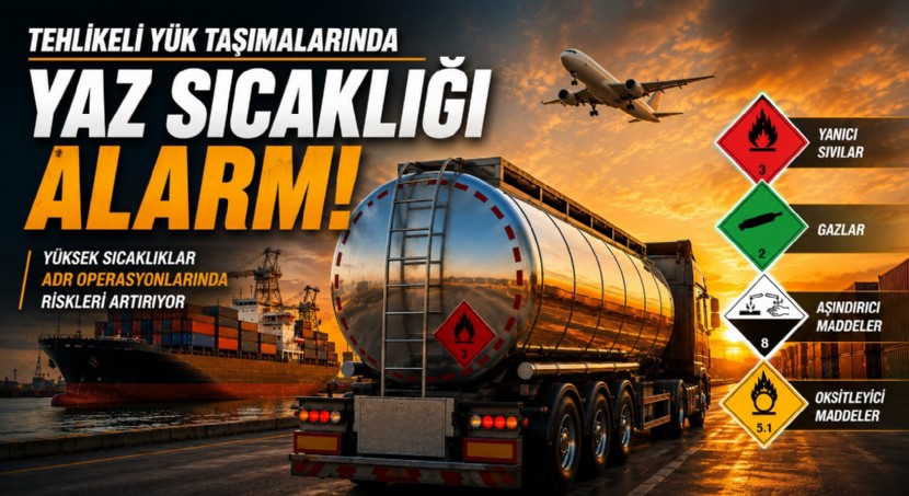 Tehlikeli Yük Taşımalarında Yaz Sıcaklarının Yarattığı Operasyonel Riskler