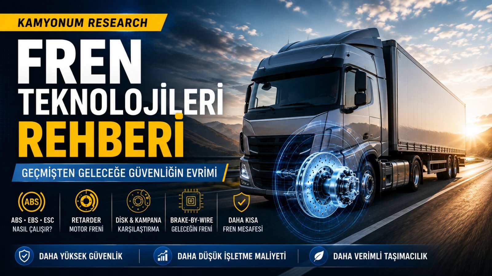 Ticari Araç Fren Teknolojilerinin Evrimi: Güvenliği Değiştiren Yolculuk
