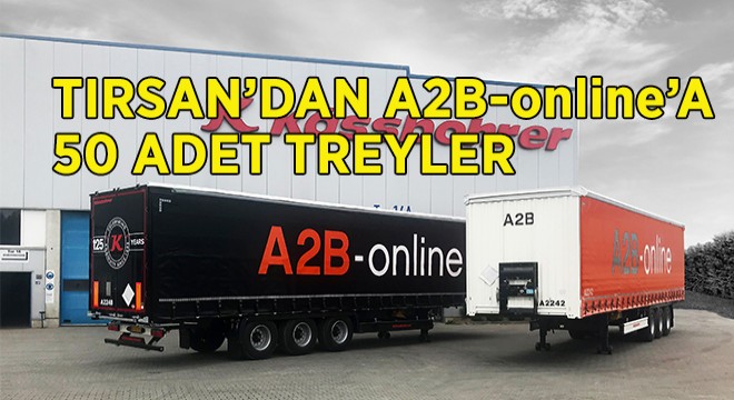 Tırsan dan A2B-online A 50 Treyler