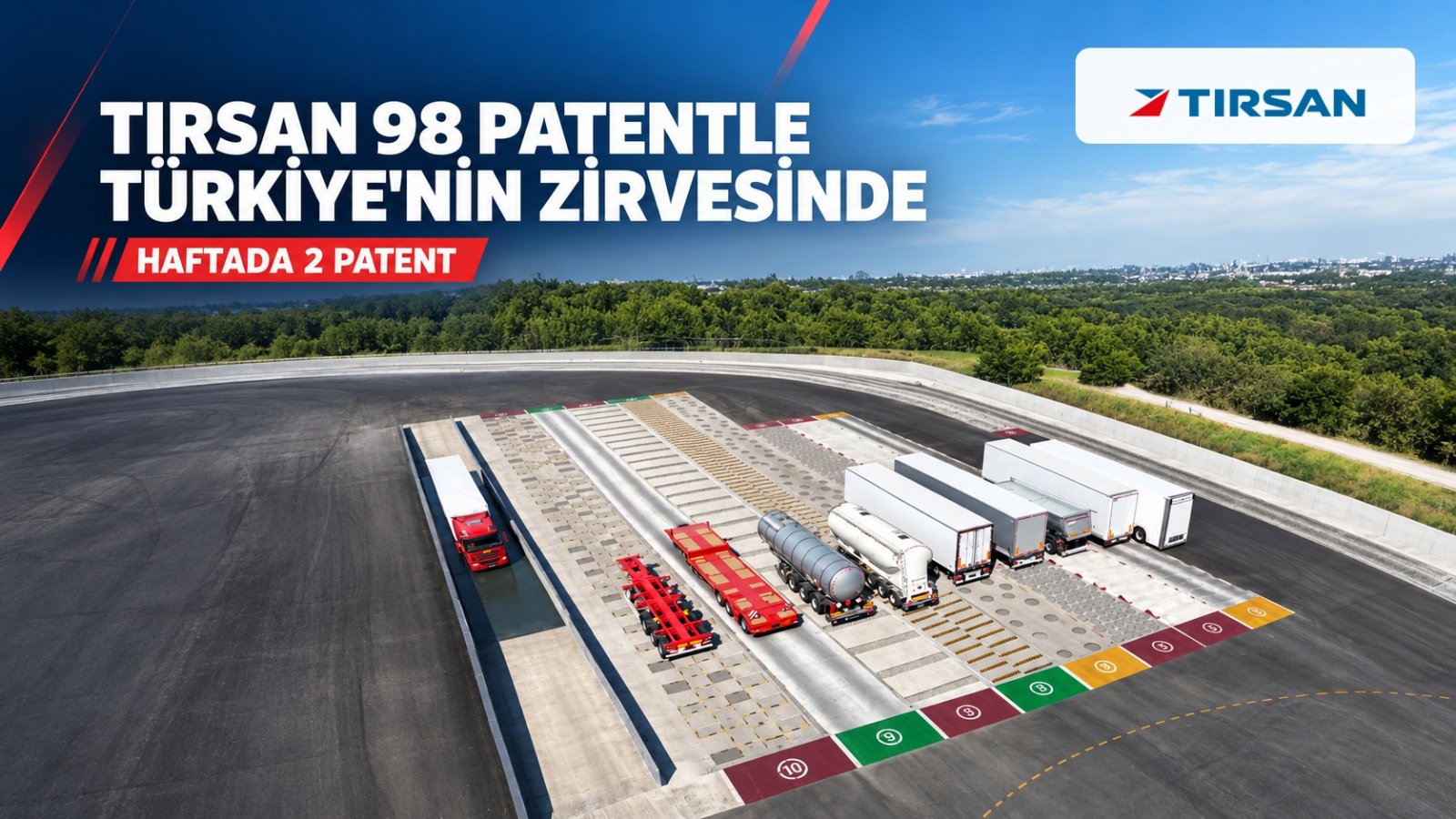 Tırsan’dan Yılda 98 Patent: Treyler Teknolojisinde Türkiye Zirvesinde
