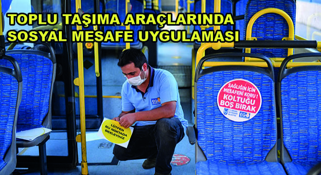 Toplu Taşıma Araçlarında Sosyal Mesafe Uygulaması