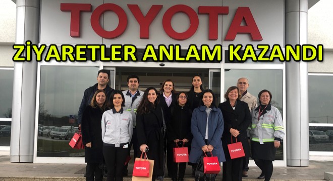 Toyota dan Örnek Bağış!