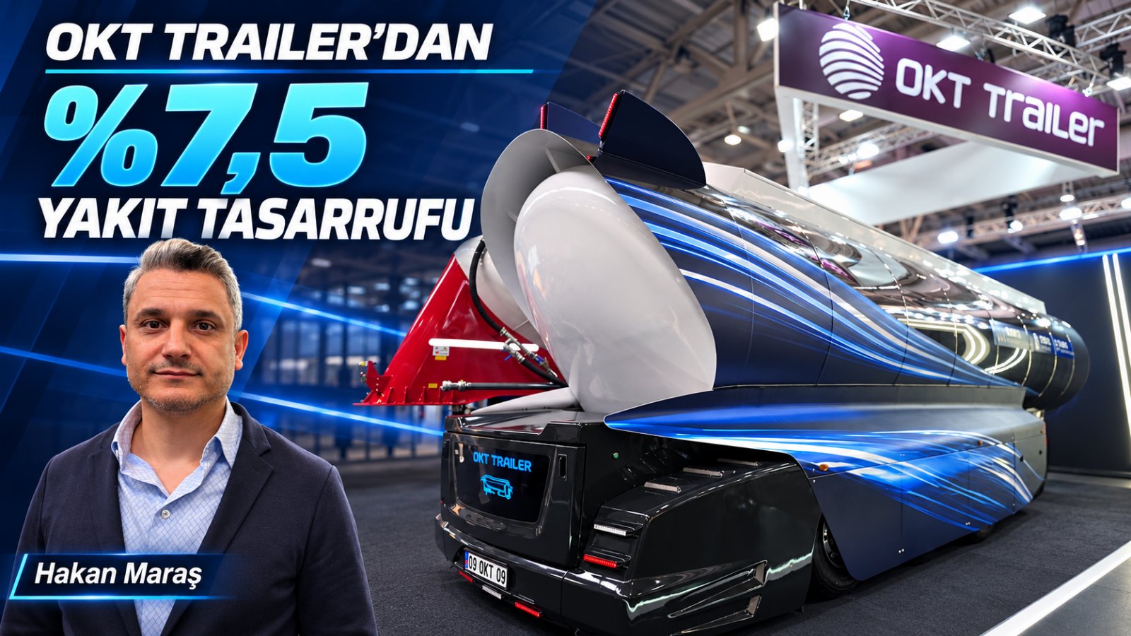 Trailer’ın Aerodinamik Gıda Tankeri Yüzde 7,5 Yakıt Tasarrufu Sağlıyor
