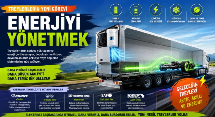Treylerlerin Yeni Görevi: Enerjiyi Yönetmek