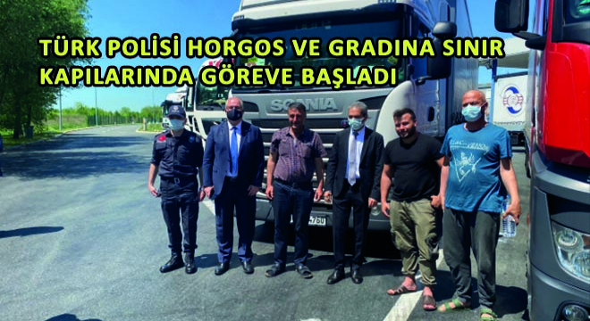 Türk Polisi Horgoş ve Gradina Sınır Kapılarında Göreve Başladı