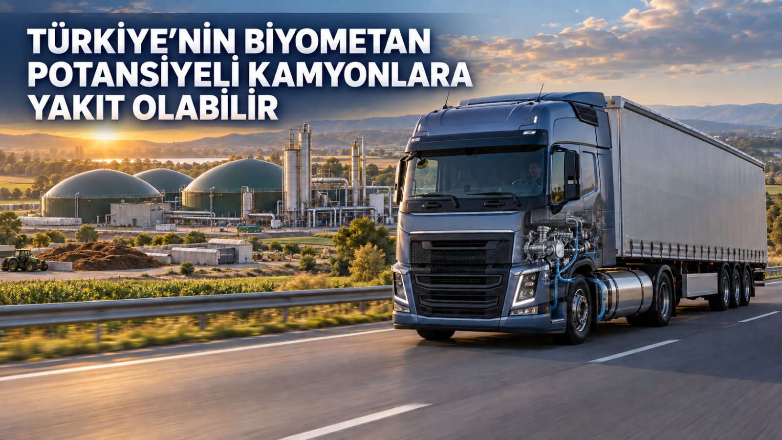 Türkiye’nin Organik Atıkları Kamyonlara Yakıt Olabilir
