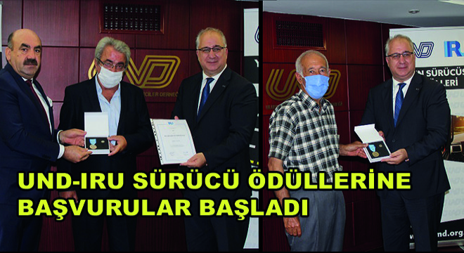 UND - IRU Sürücü Ödüllerine Başvurular Başladı