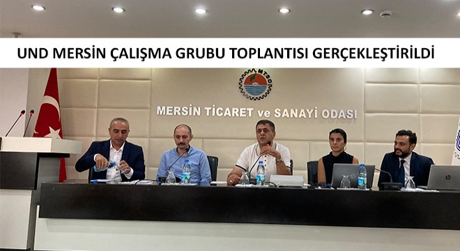 UND Mersin Çalışma Grubu Toplantısı Gerçekleştirildi