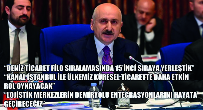 Ulaştırma ve Altyapı Bakanı Karaismailoğlu: 2023 Toplam Bütçe Ödeneği Yaklaşık 181.8 Milyar TL