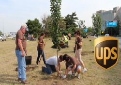 UPS ve ÇEKÜL ağaçlandırmayı destekliyor
