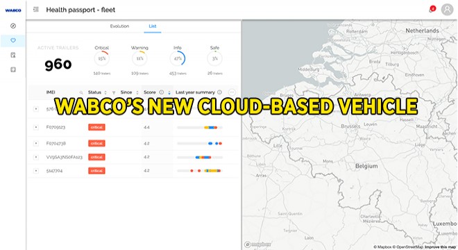 WABCO Launches New Cloud-Based Vehicle Monitoring and Trailer Diagnostics Solution