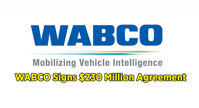 WABCO Signs $230 Million Agreement