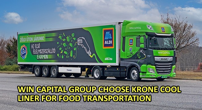 Win Capital Group Choose Krone Cool Liner For Food Transportation