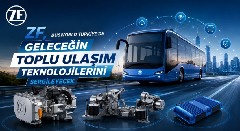 ZF, Busworld Türkiye'de geleceğin toplu ulaşım teknolojilerini sergileyecek