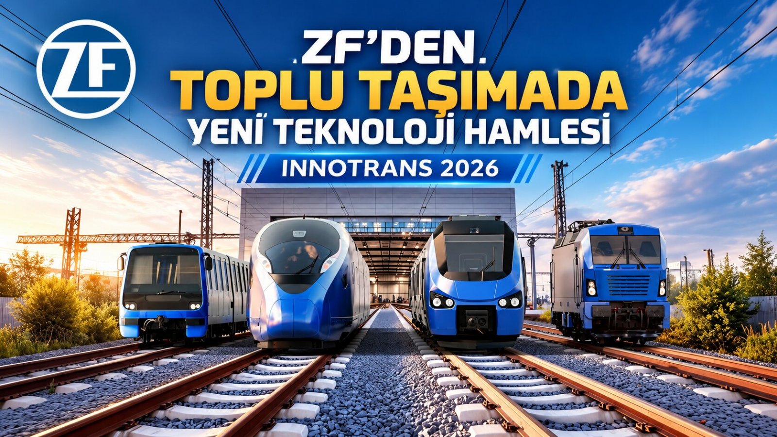 ZF, InnoTrans 2026’da Raylı Sistemden Otobüse Yeni Teknolojilerini Sergiledi