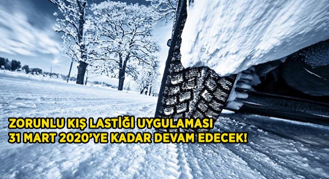 Zorunlu Kış Lastiği Uygulaması Başladı