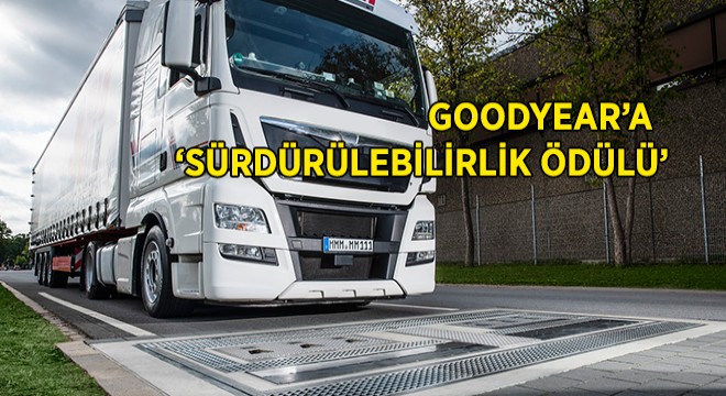 Goodyear, ‘Sürdürülebilirlik Ödülü’ne Layık Görüldü