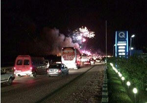 Havai Fişek Taşıyan Tır Kaza Yaptı: 1 Ölü