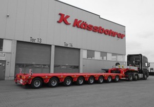 Reiser Schwertransport 8 Dingilli Kassbohrer Hidrolik Low-Bed Teslim Aldı