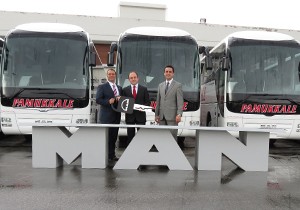 Pamukkale, MAN Lion’s Coach Otobüslerle Atağa Kalktı