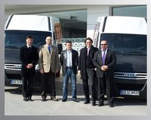 Özgüven Boya?ya Denizli?de 11 Adet Iveco Teslim Edildi