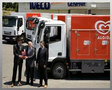 IVECO dan Dondurma Dağıtım İşi İçin Teslimat