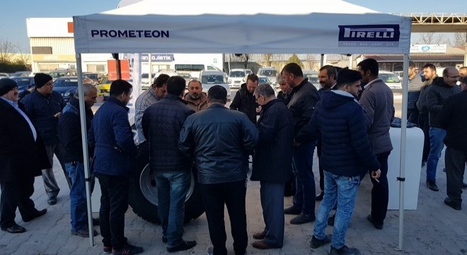 Prometeon Türkiye, Gebze’deki Nakliyeciler Terminali’nde Kamyon Şoförleri İle Buluştu