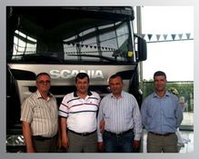 SCANIA  NAKLİYECİLERLE BULUŞTU