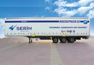 Serin, Yeni geliştirdiği Huckepack modeli ile LogiTrans fuarında