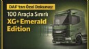 DAF’tan Özel Dokunuş: 100 Araçla Sınırlı XG Emerald Edition