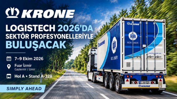 KRONE, LOGISTECH 2026’DA SEKTÖR PROFESYONELLERİYLE BULUŞACAK