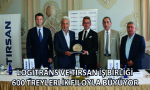 Logitrans ve Tırsan İş Birliği 600 Treylerlik Filoyla Büyüyor